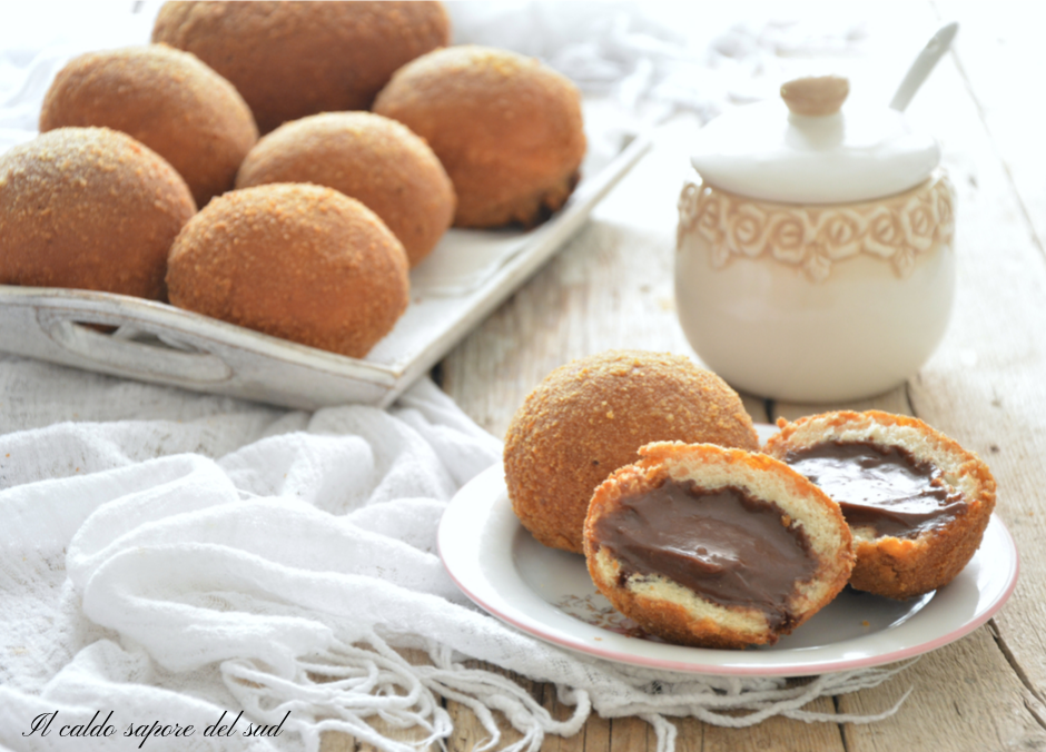 Iris uit Catania met chocoladevulling