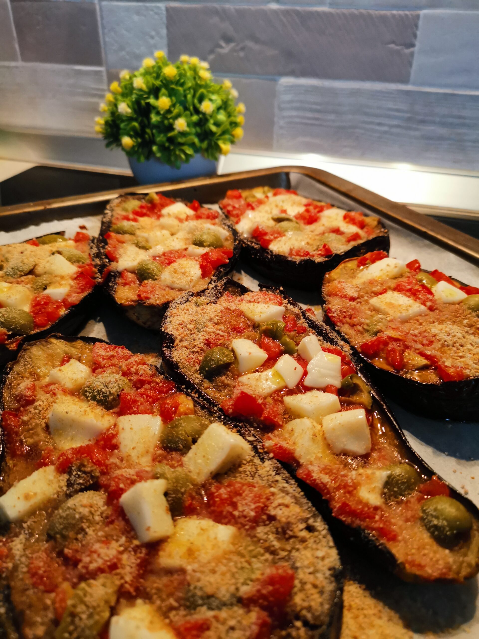 Auberginebootjes