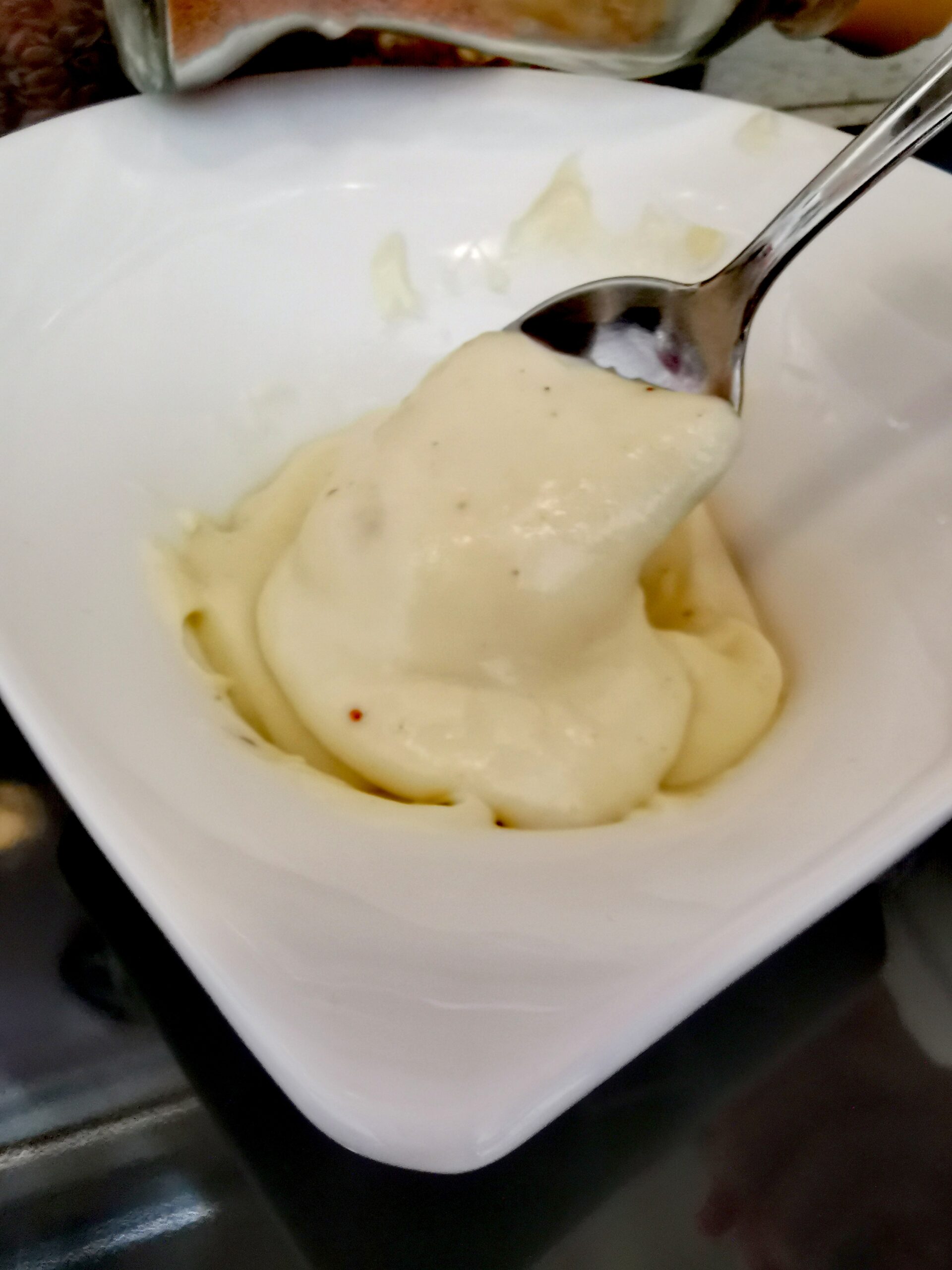 Bechamelsaus met olie