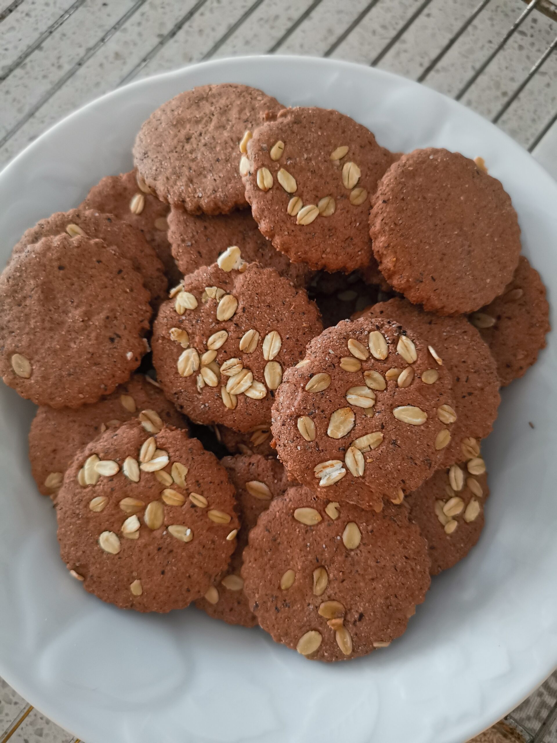 Ruwe cacaokoekjes
