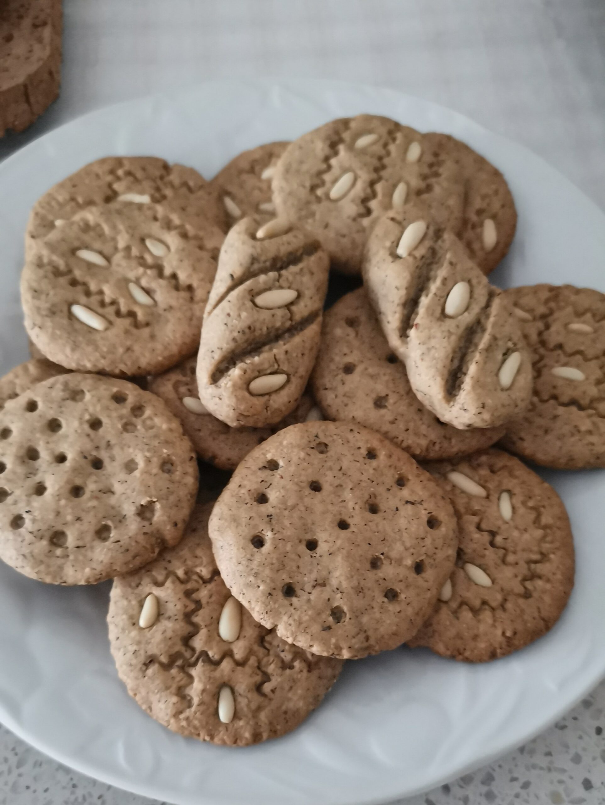 Amandel- en boekweitkoekjes