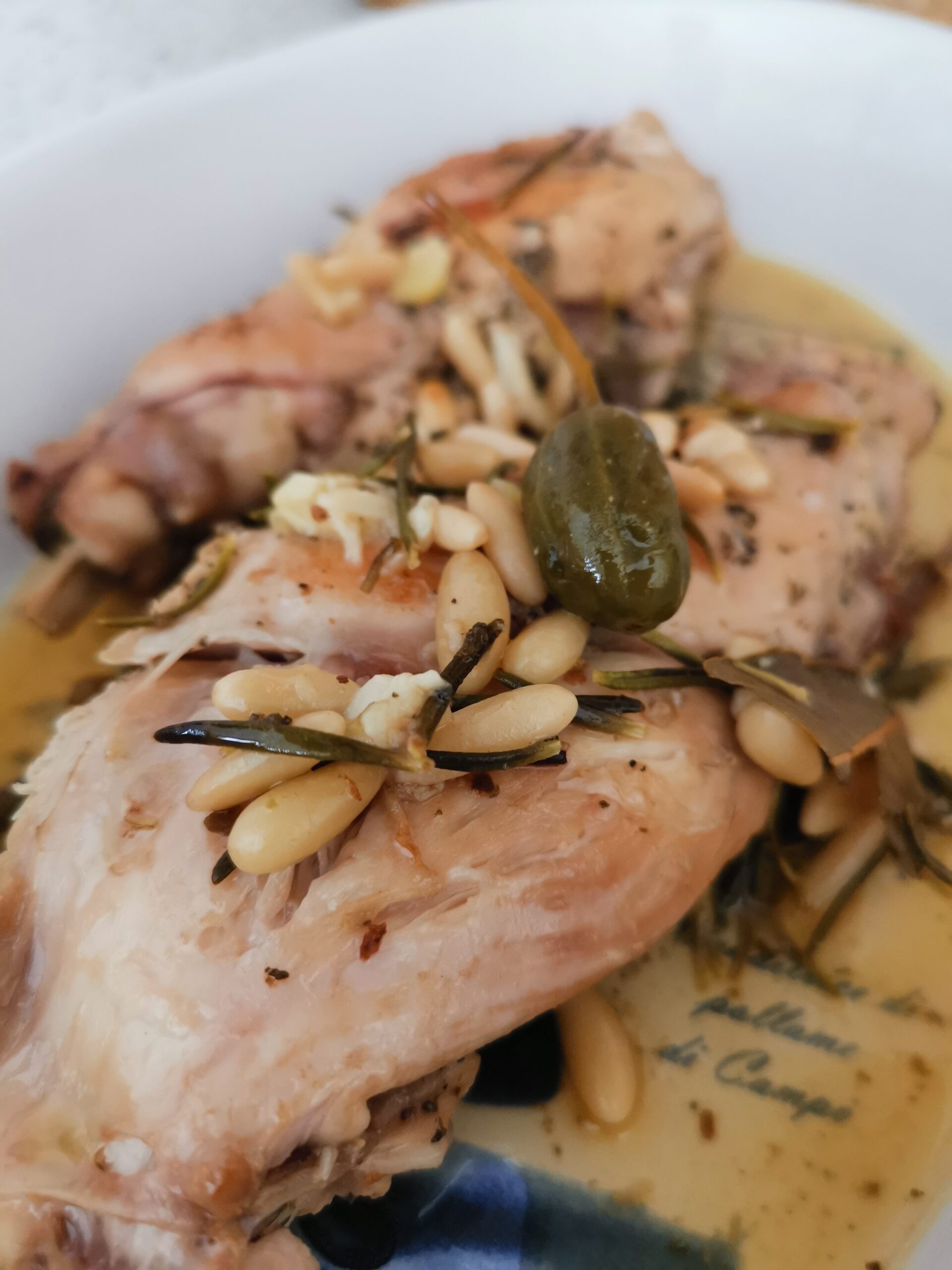 Konijn in de braadpan