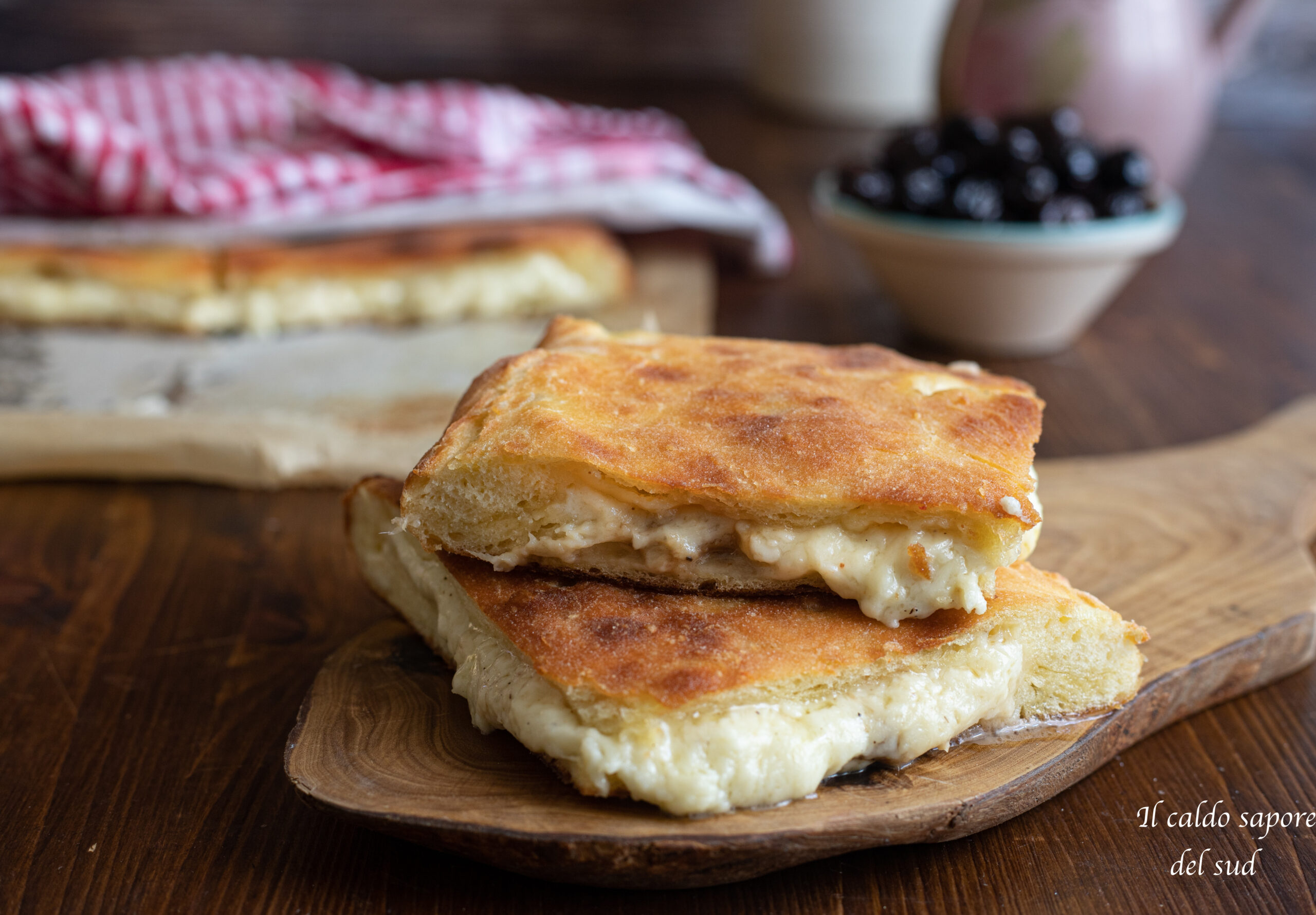 Scacciata di tuma traditioneel recept uit Catania