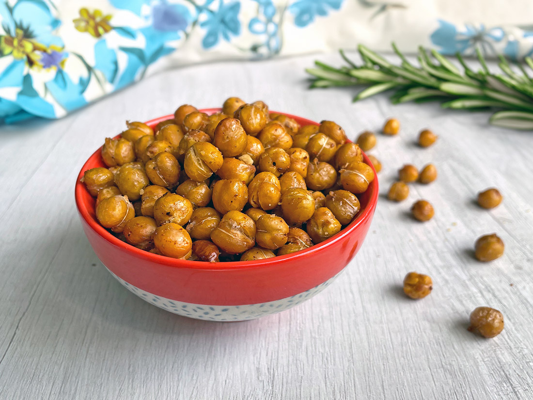 Kikkererwten met paprika in de airfryer