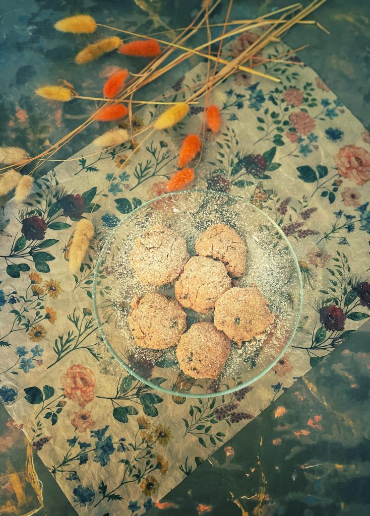 Glutenvrije Singing Hinnies met frambozen