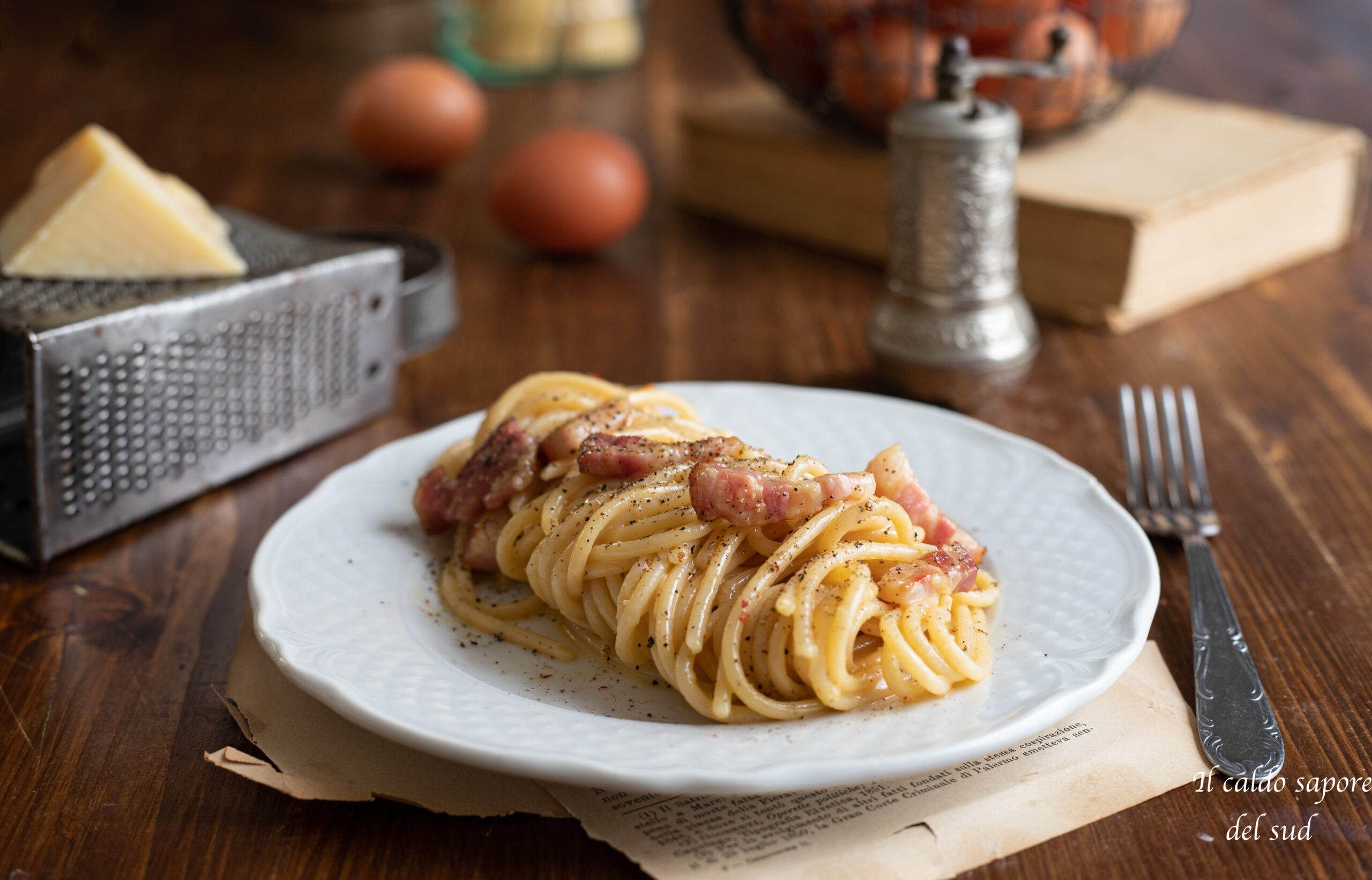 Pasta alla carbonara: het romige originele Romeinse recept