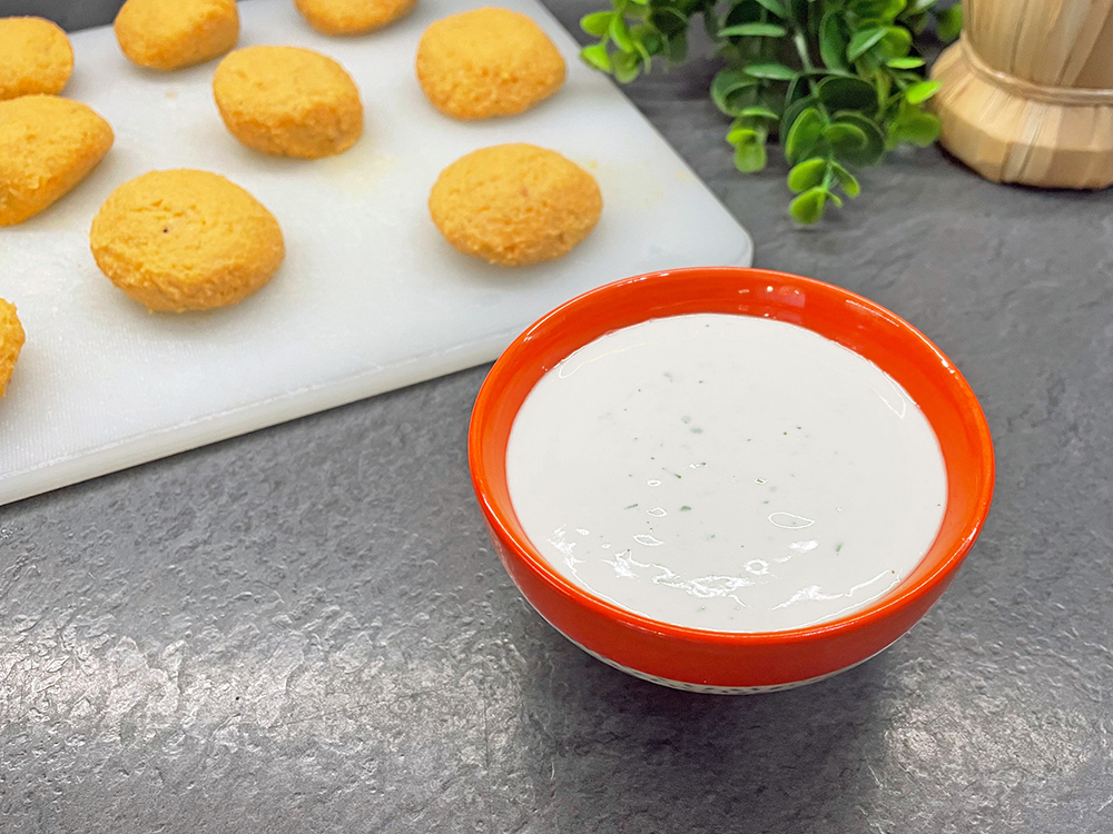 Yoghurtsaus voor falafel