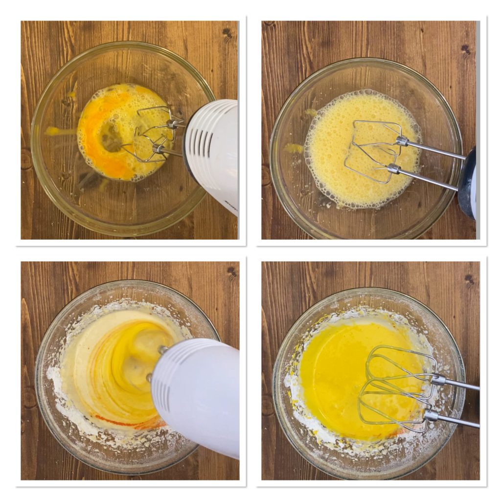 Mimosa rol met aardbeien