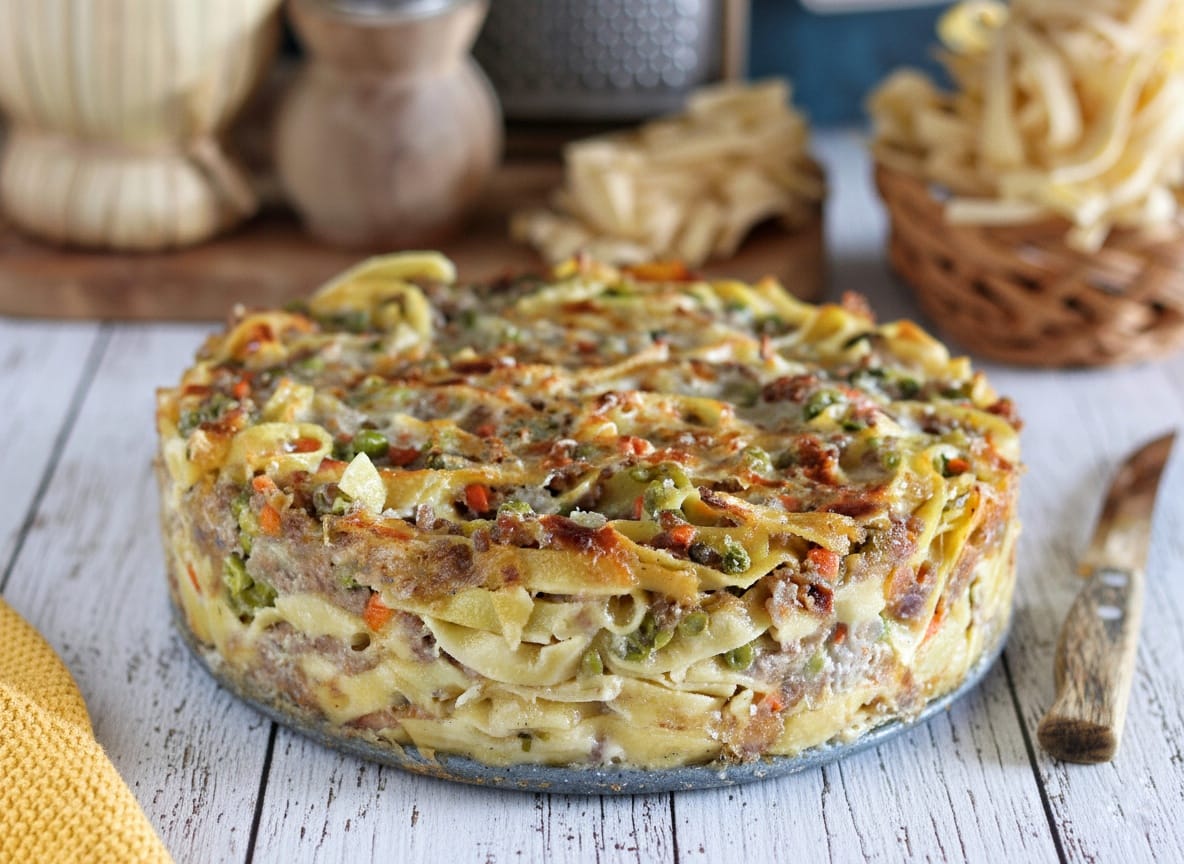 Ovenschotel met tagliatelle