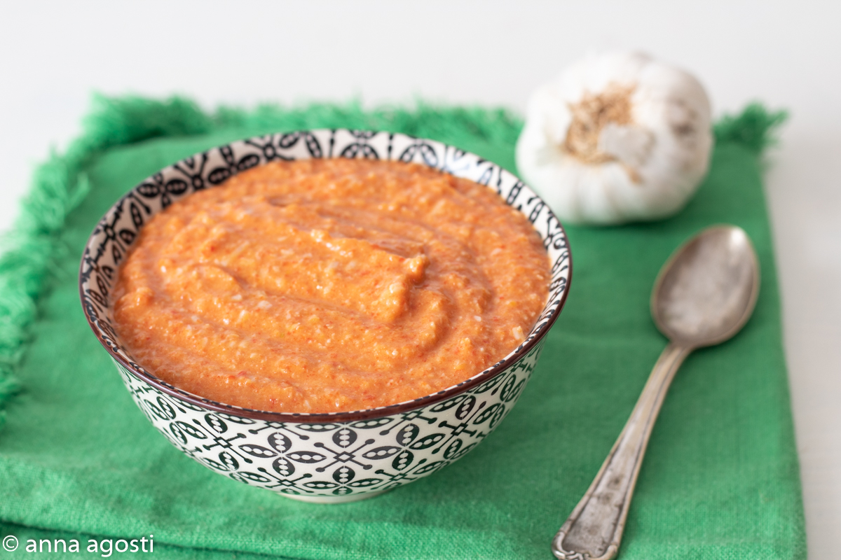 Paprika en Walnoten Pesto