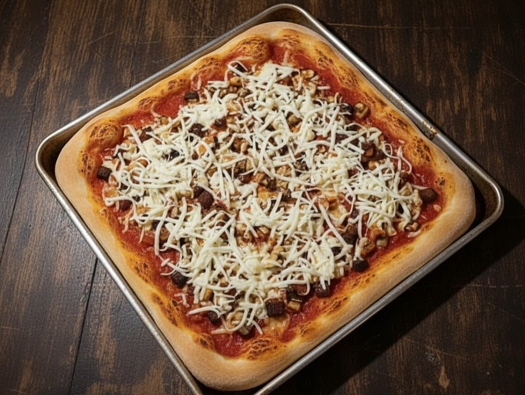 Focaccia alla Norma origineel recept