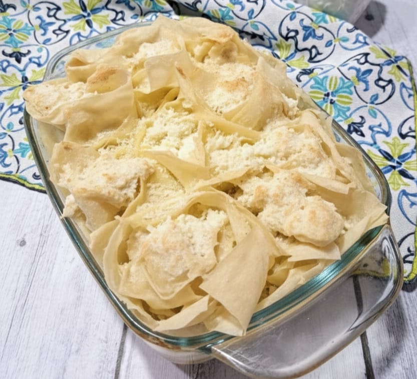 Rose di pasta con salsiccia e verdure