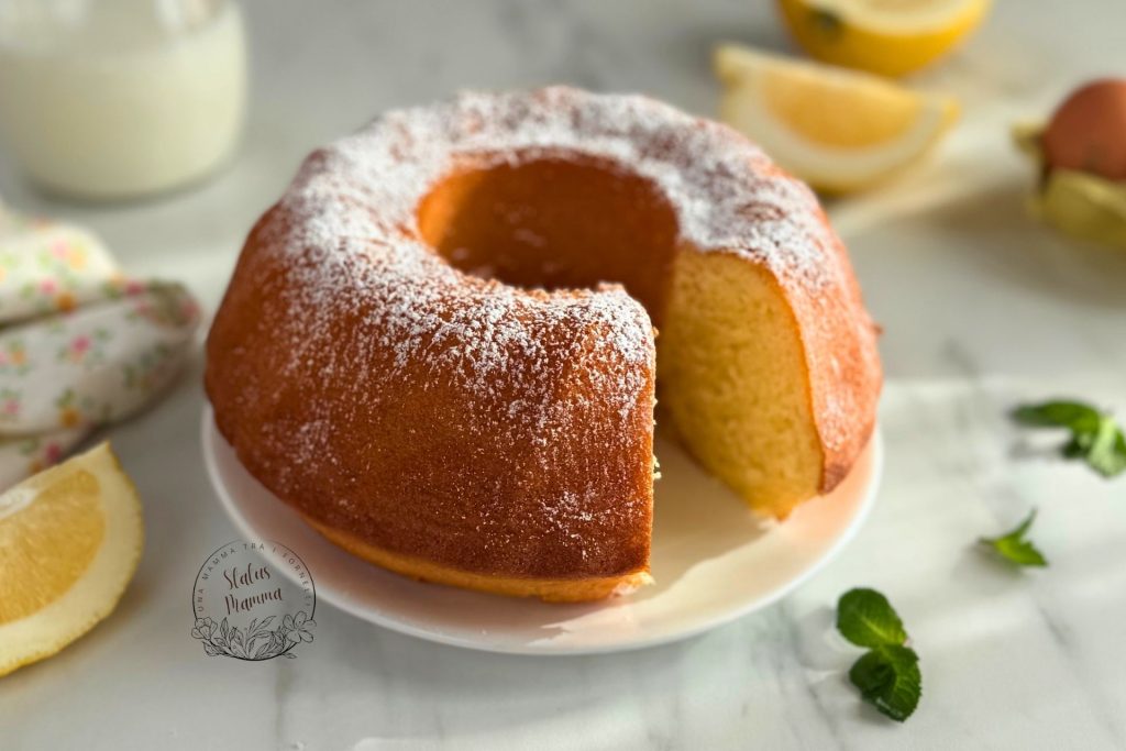 Zachte en geurige Citroencake, perfect voor het ontbijt elke dag