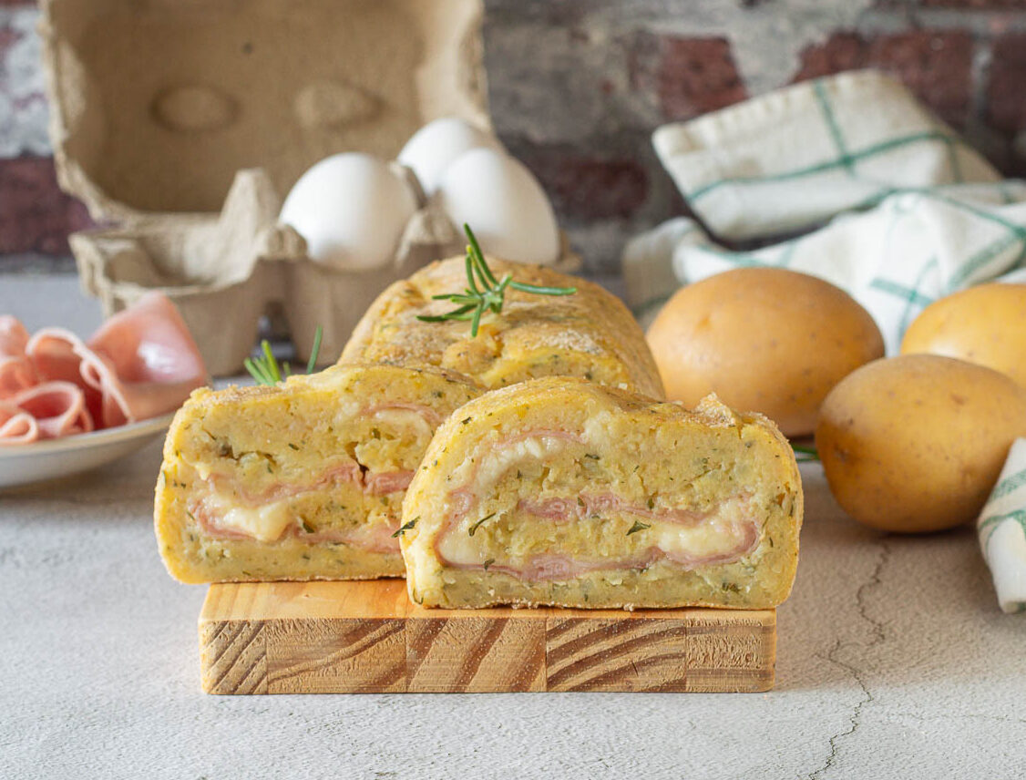 Gevulde aardappelrol