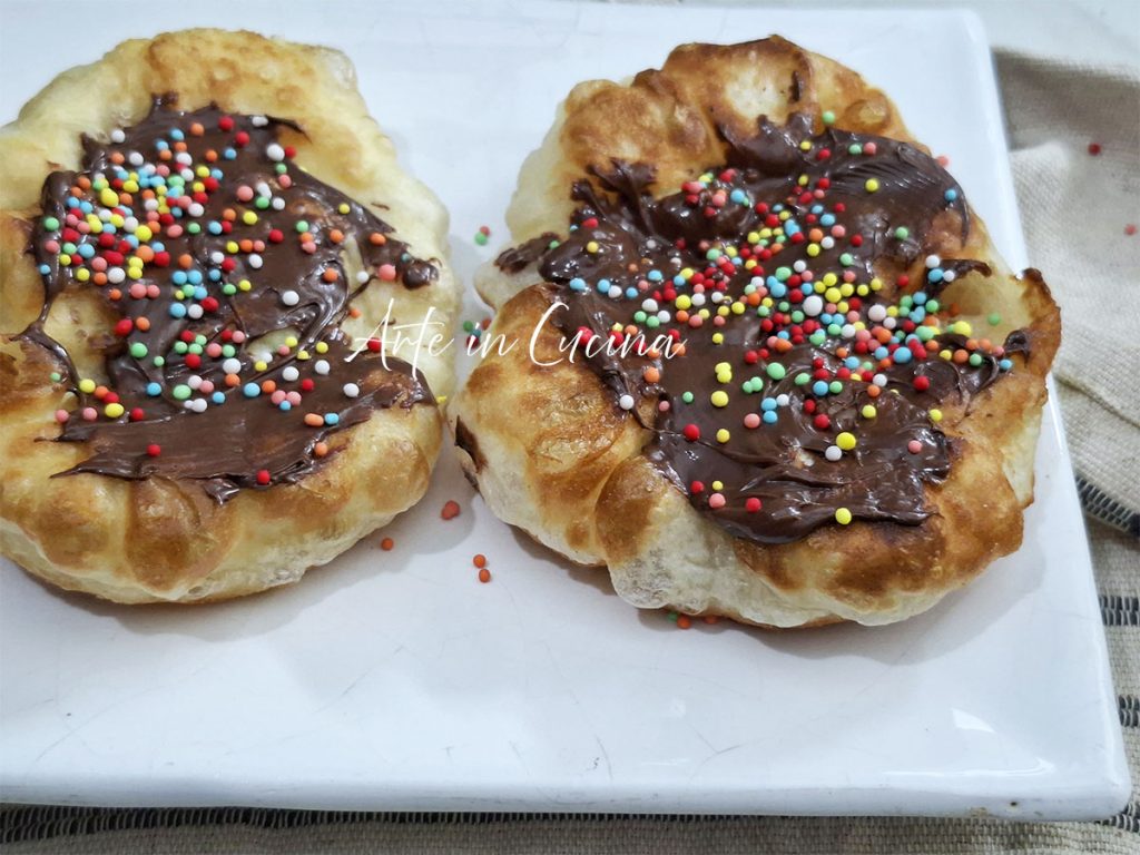 CARNAVAL PIZZETTES met Nutella