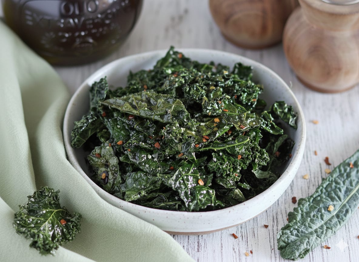 Chips van cavolo nero