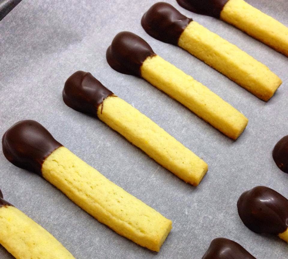 Chocolade lucifer koekjes