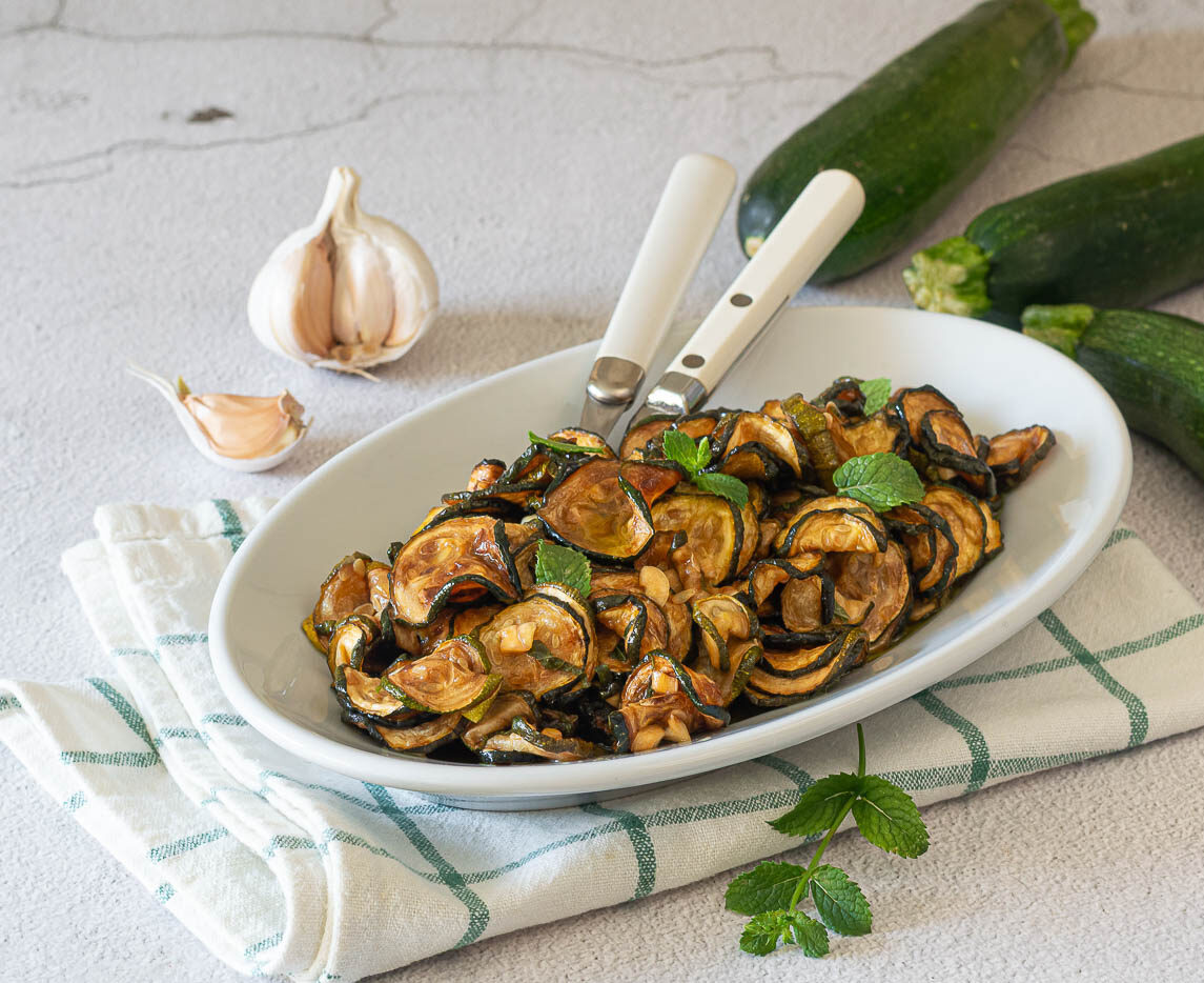 Courgettes a scapece