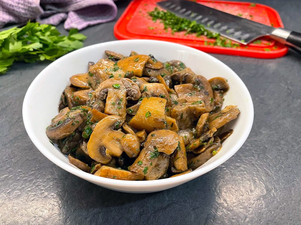 Gemengde gebakken champignons