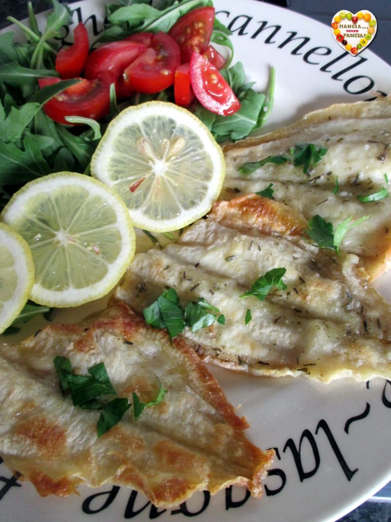 Tong à la meunière uit de oven, Eet zonder Buik