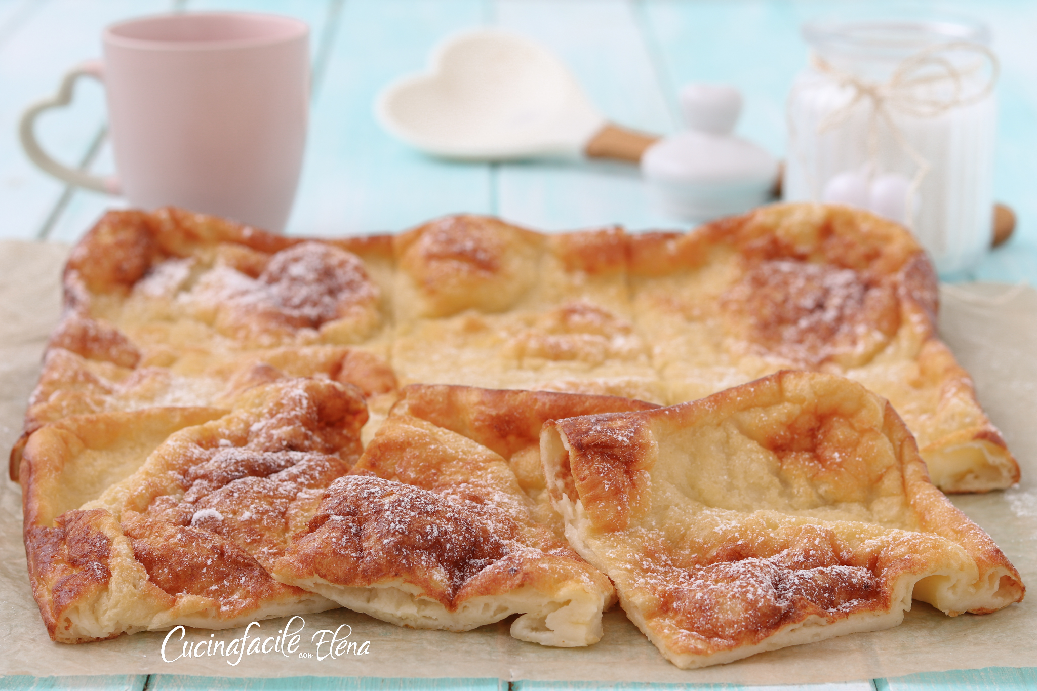 Grote ovenpannenkoek