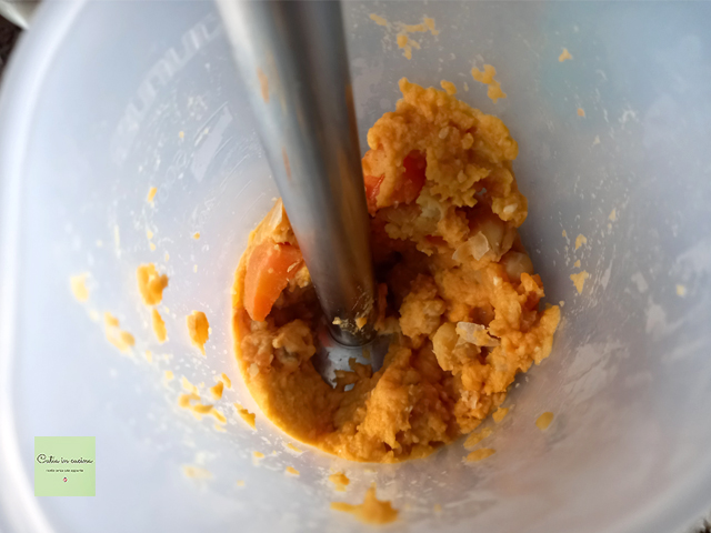 blend met de staafmixer