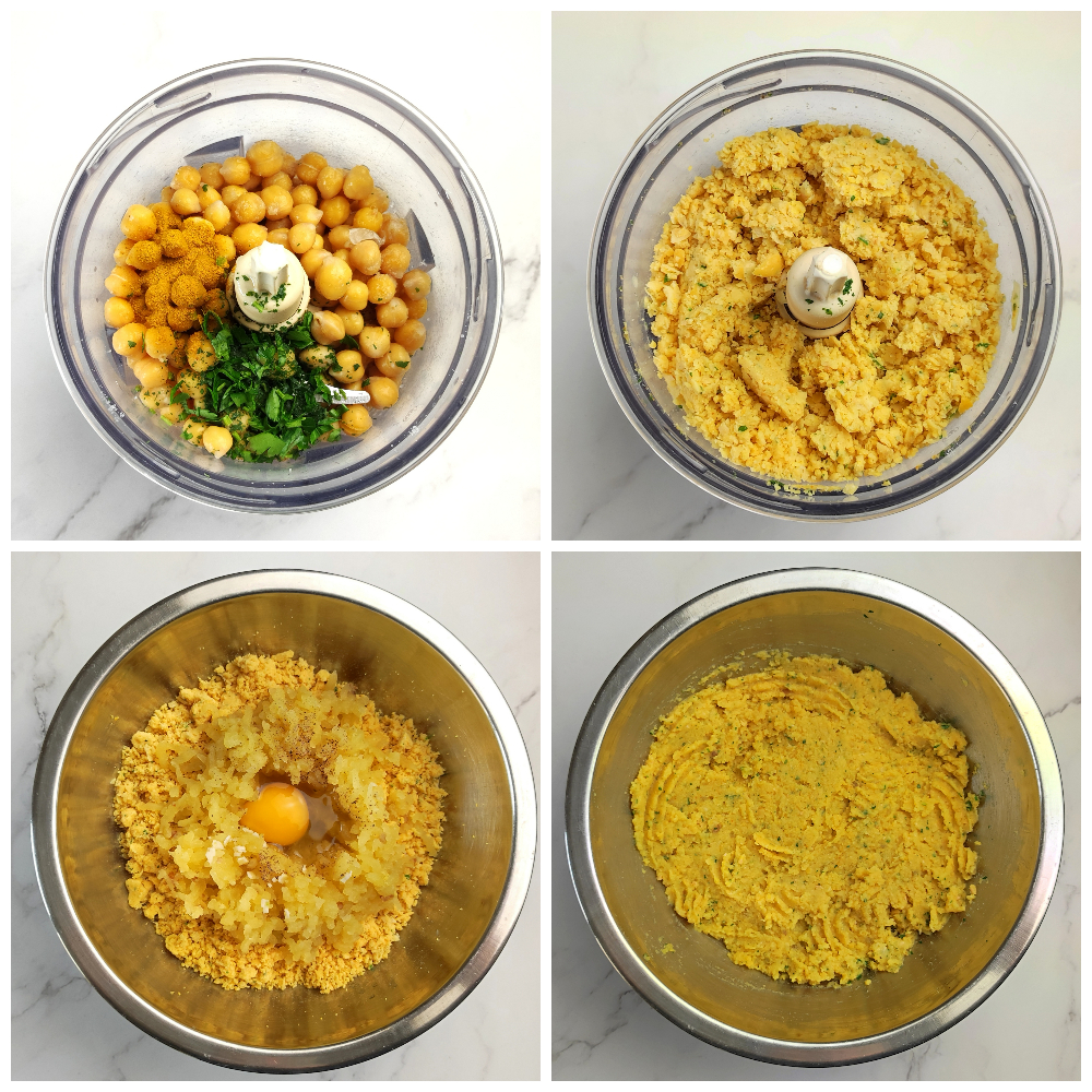 polpette di ceci e patate