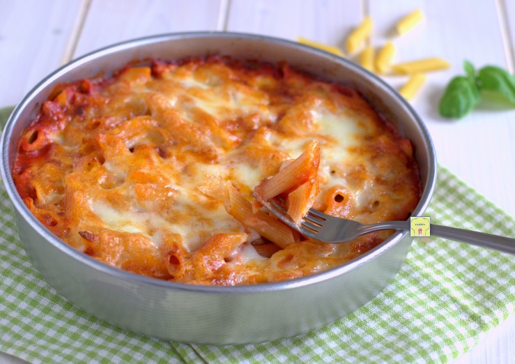 Ovenschotel pasta last minute