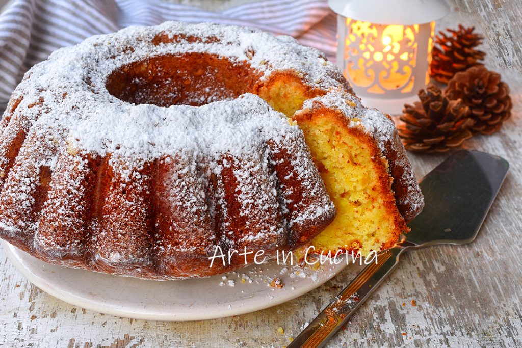 Mandarijncake zachte tulband zonder boter