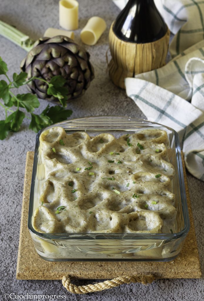 paccheri ricotta en zalm