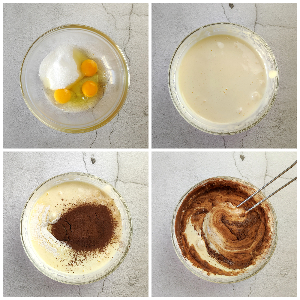 Pan di Spagna met cacao