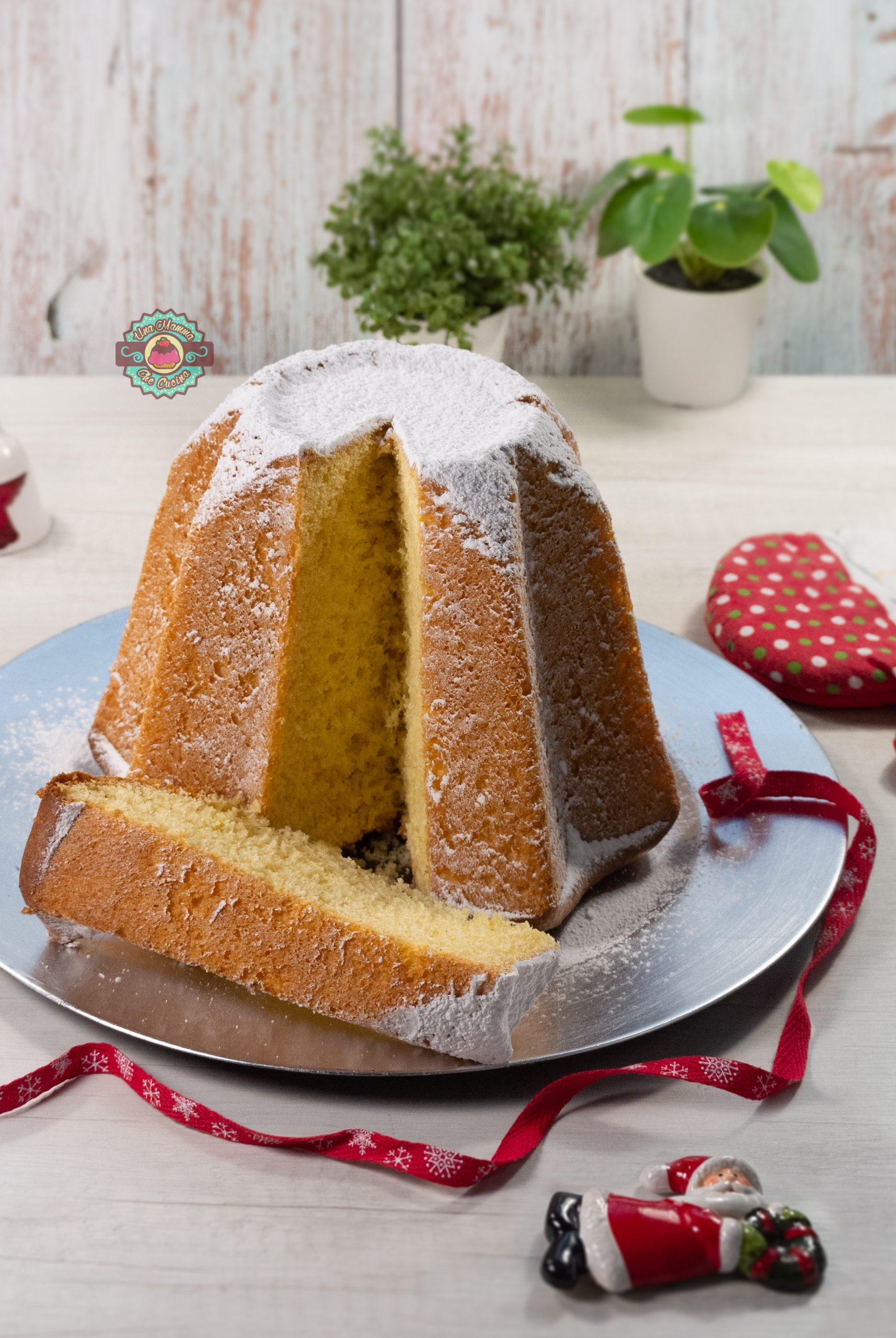 Klassieke Pandoro met dubbel deeg