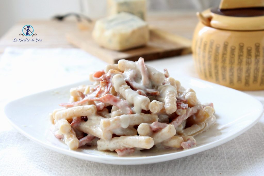 passatelli gorgonzola en speck
