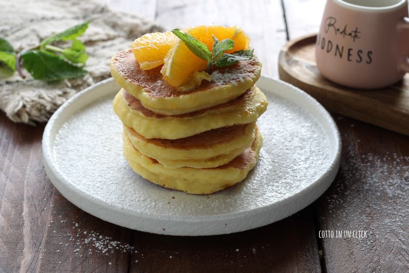 Pannenkoeken met sinaasappel