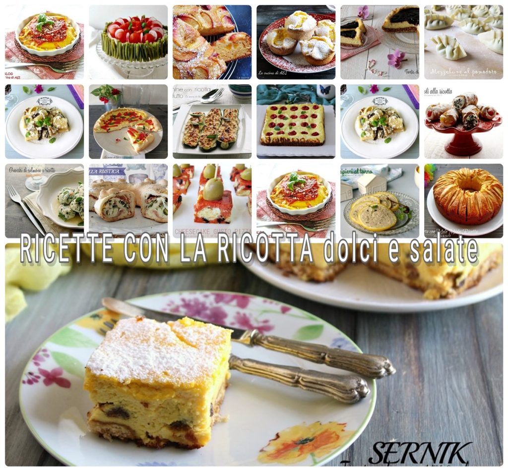 recepten met ricotta zoet en hartig