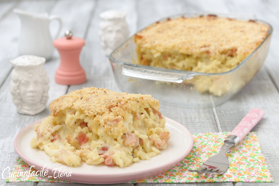 Siciliaanse ovenschotel met rijst