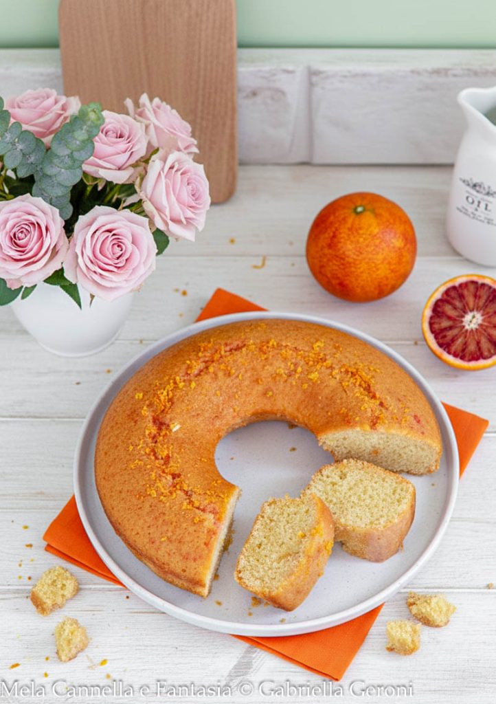 sinaasappelcake zonder boter