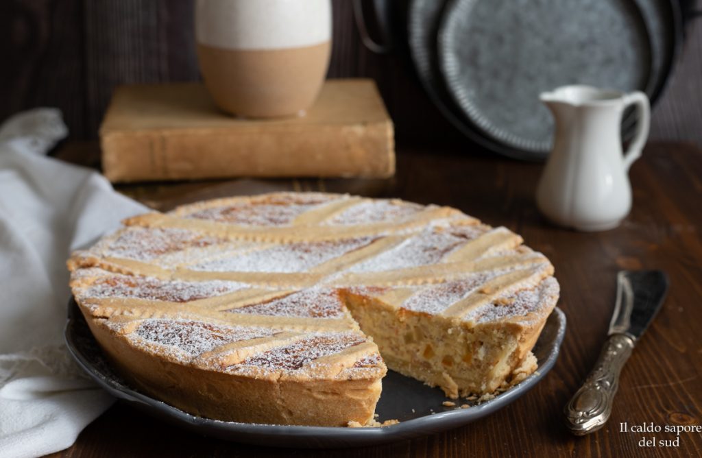 Traditionele Napolitaanse pastiera recept met voorgekookte tarwe