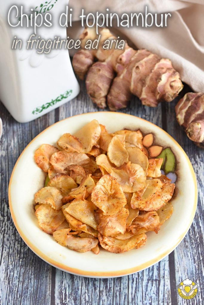 v_ aardpeer chips in airfryer recept gezond lekker snack aardpeer chips il chicco di mais