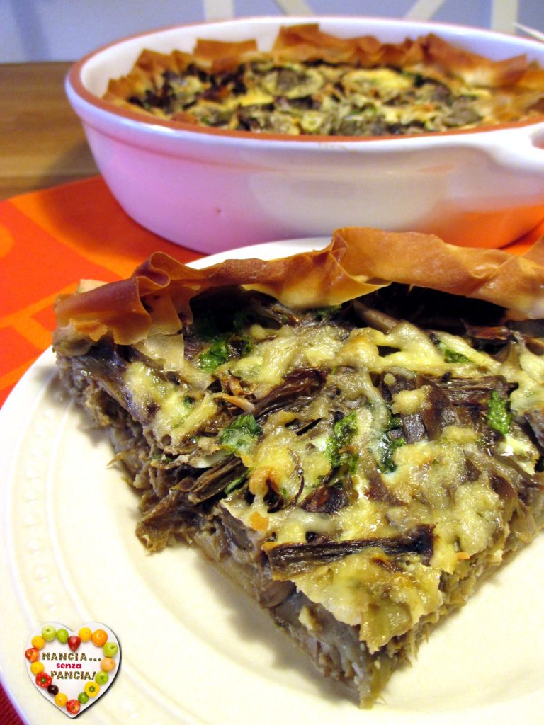 Artisjok en kaas quiche, Eet zonder Buik