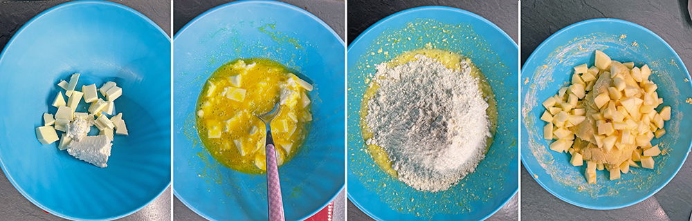 Zachte appelkoekjes in heteluchtfriteuse