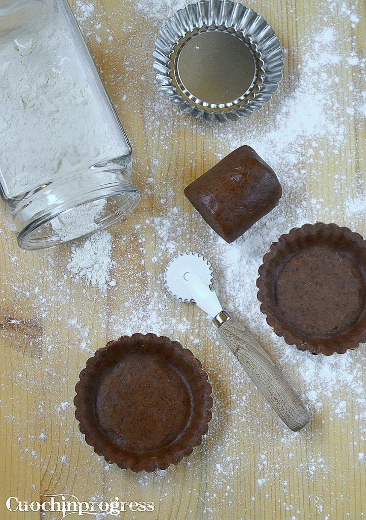 zanddeeg met pure chocolade en sinaasappel