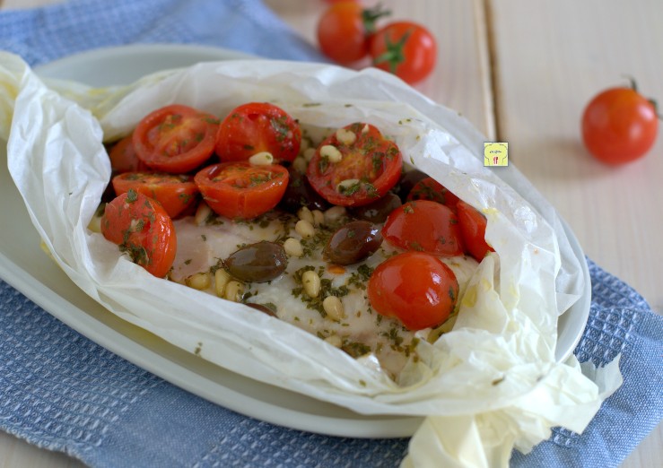 Zeebaarsfilets in pakketje