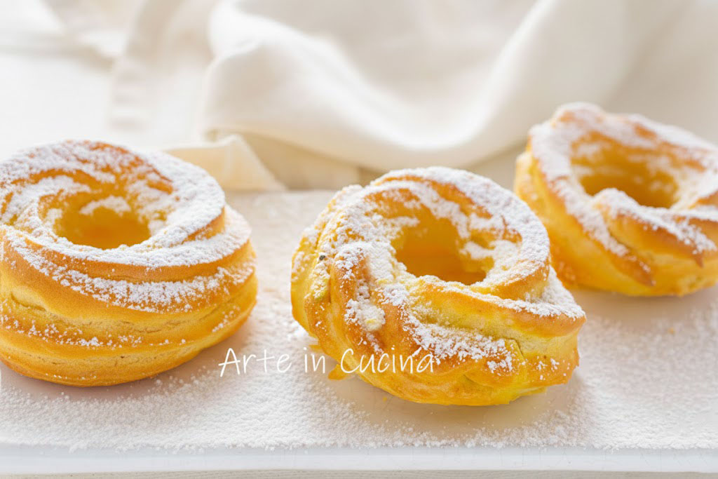 RECEPT voor ZEPPOLE van Sint-Jozef uit de oven