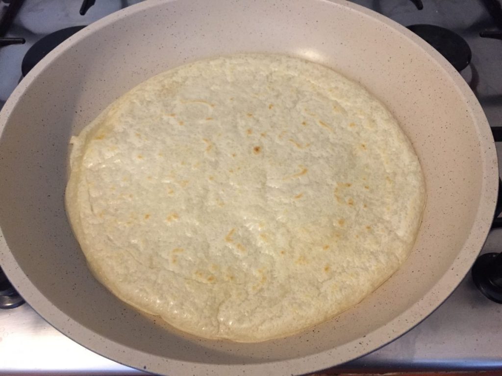 piadina klaar in 5 minuten