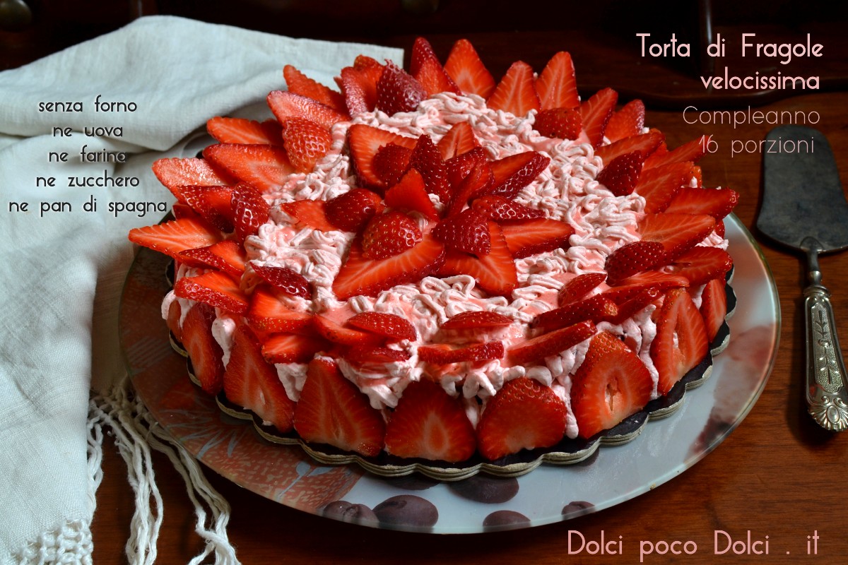 Aardbeientaart zonder oven: snel suikervrij dessert voor Moederdag