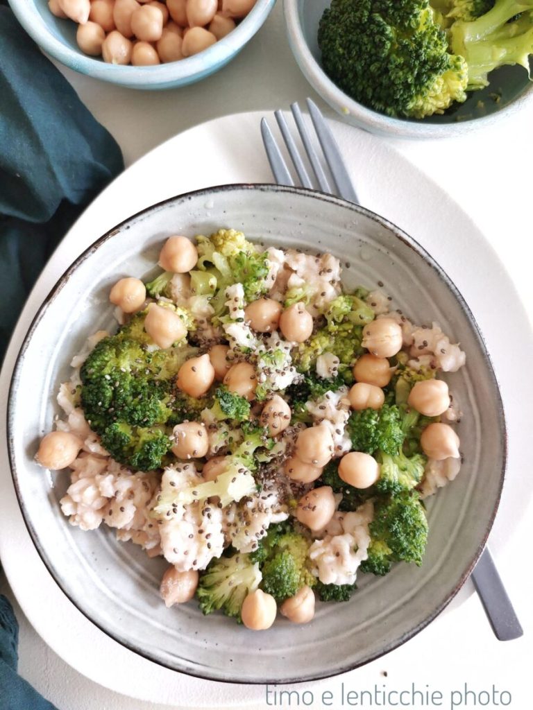 Hartige porridge met broccoli en kikkererwten (3)