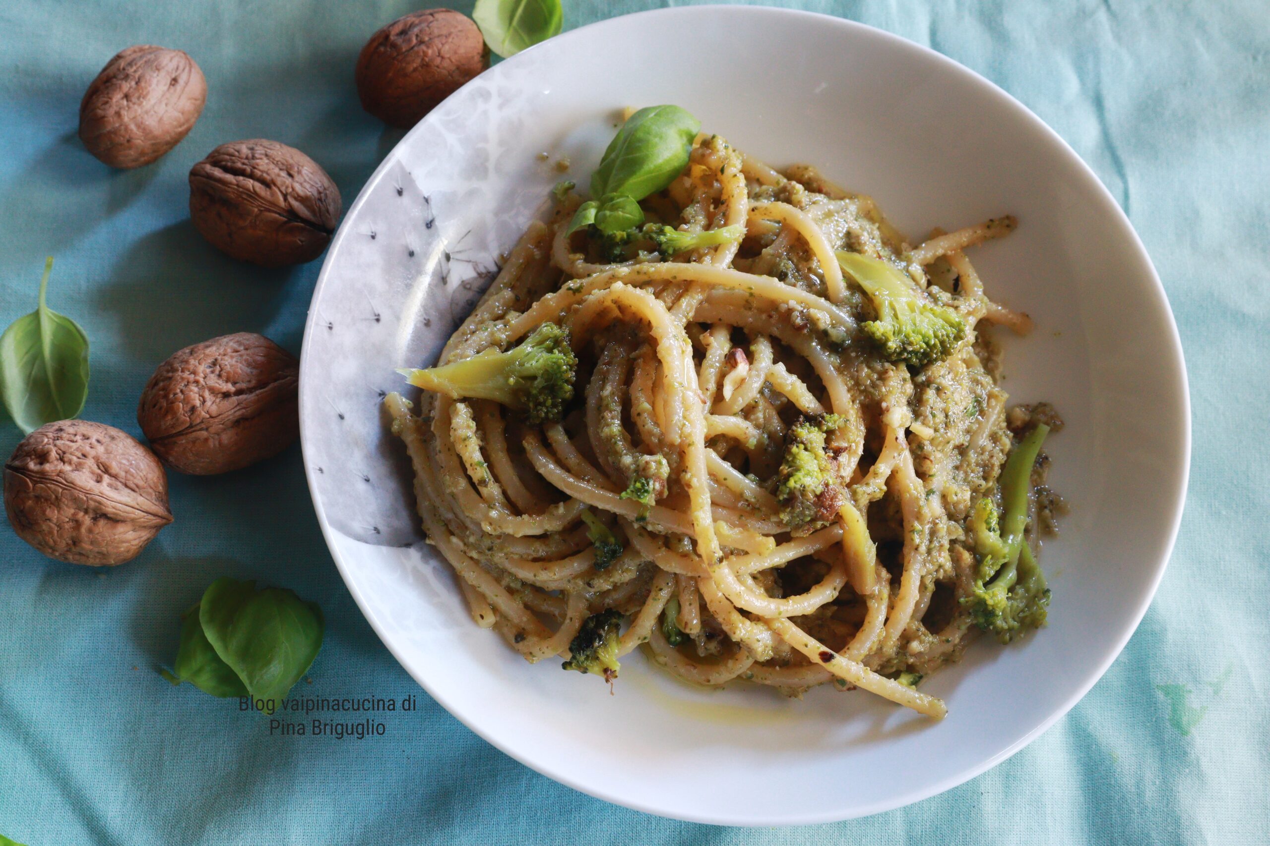 Spaghetti met broccolopesto