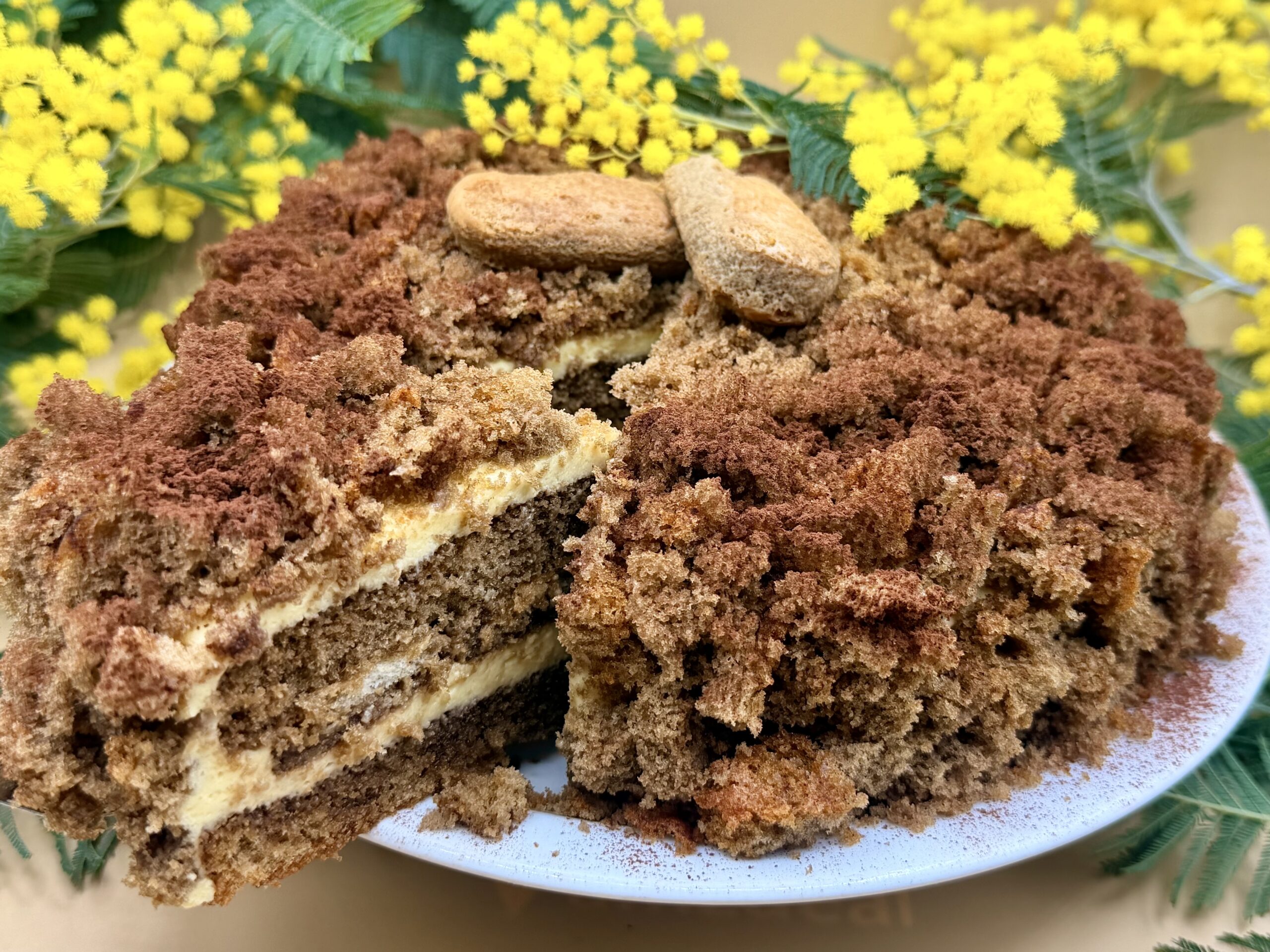 Mimosa-tiramisu: de perfecte taart voor 8 maart