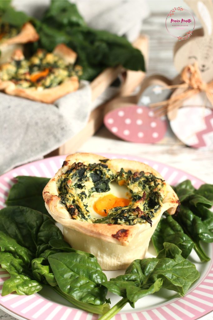 Mini pasqualine-taartjes